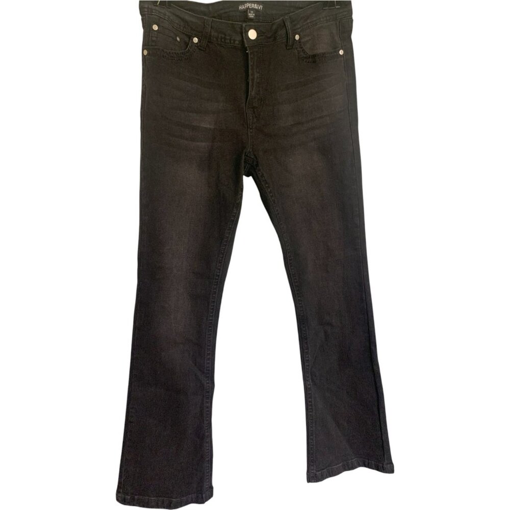 Harper&Ivy Black Flared Jeans - Size 11